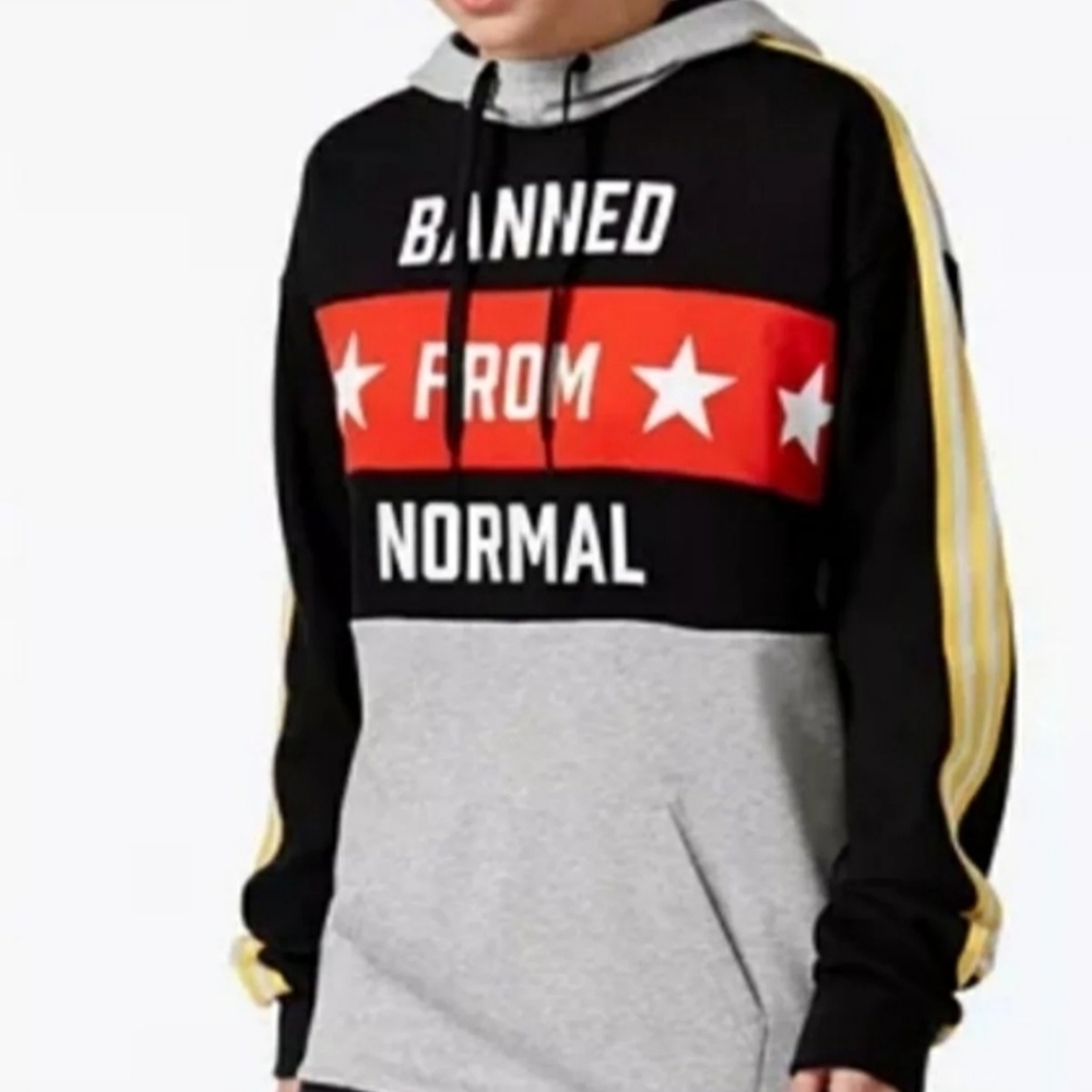 Rita Ora × Adidas Banned From Normal Oversized Hoodie Size XS Streetwear Grunge